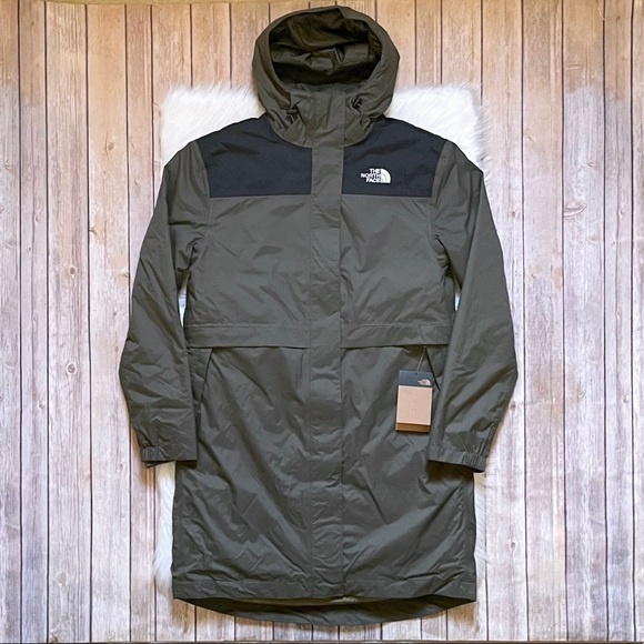 The North Face Women’s Agua Fria TriClimate 3 In 1 Green Coat - Picture 2 of 12